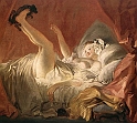 FRAGONARD JEAN HONORE - Fanciulla che gioca con il cane